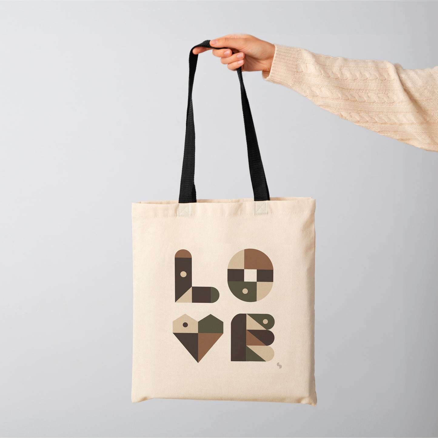 [ Fall ] "LOVE" Custom Font Tote Bag